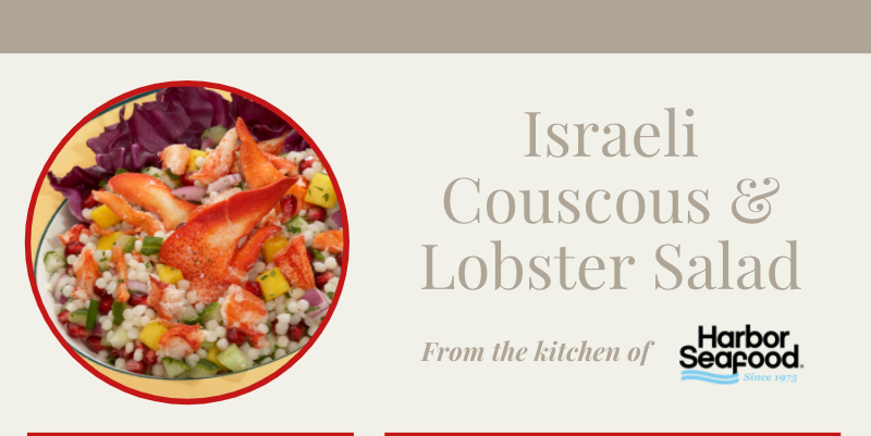 Israeli Couscous & Lobster Salad
